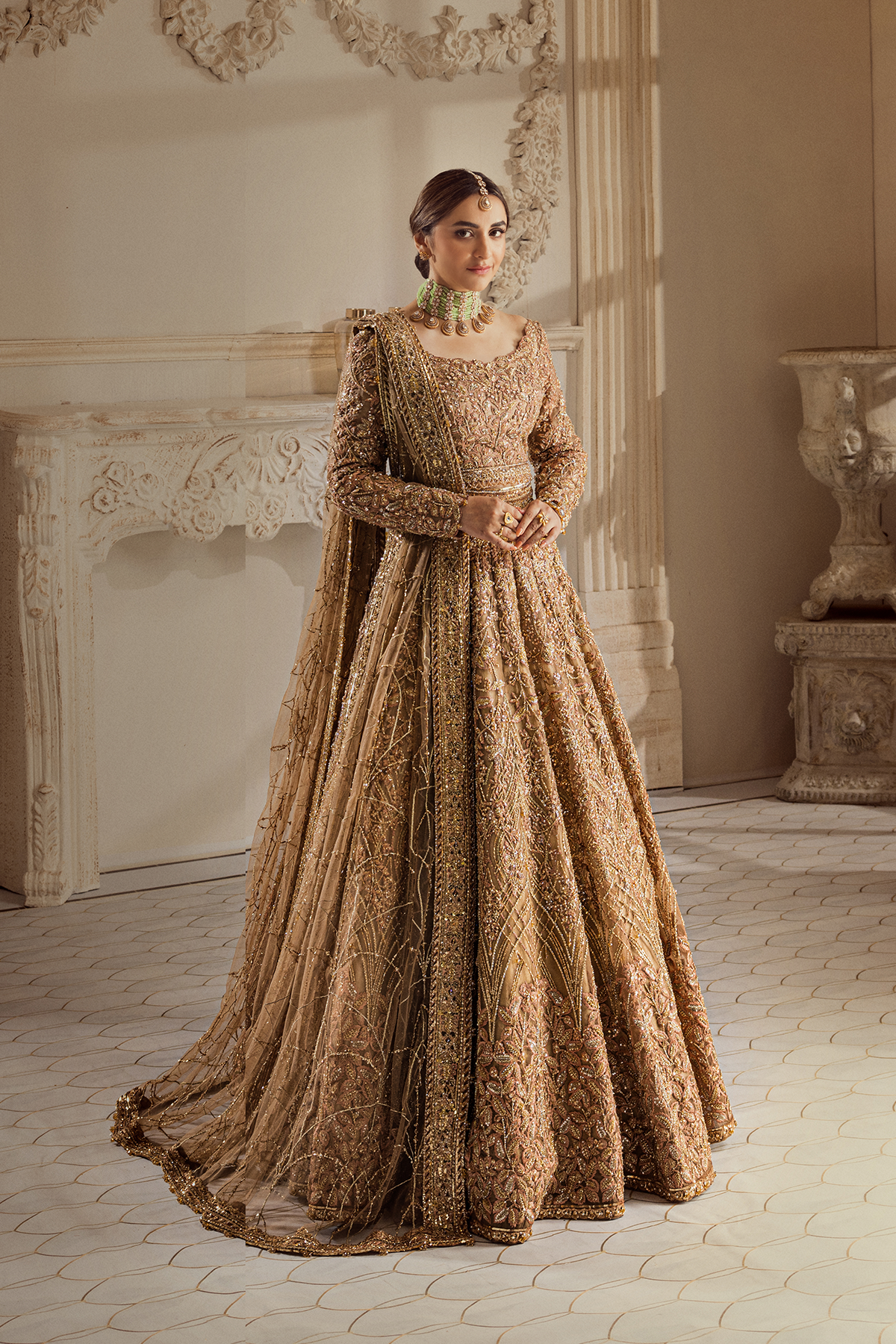 Shop Golden Aura Online at Erum Khan