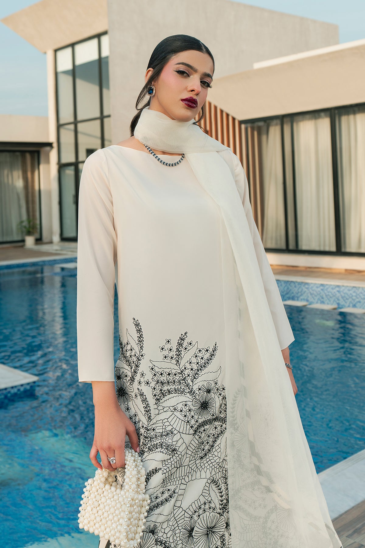 Shop Monochrome Babe Online at Erum Khan