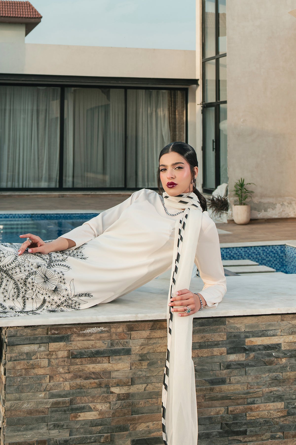 Shop Monochrome Babe Online at Erum Khan