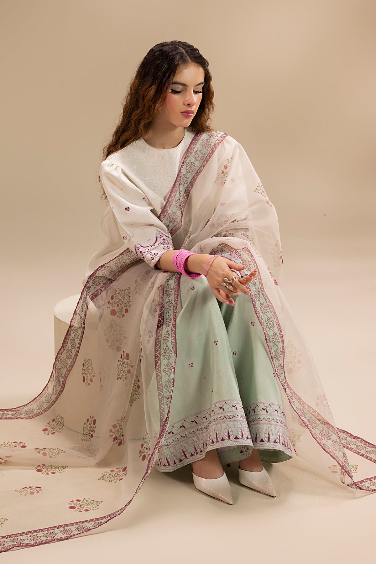 Shop Pearl Blush Online at Erum Khan