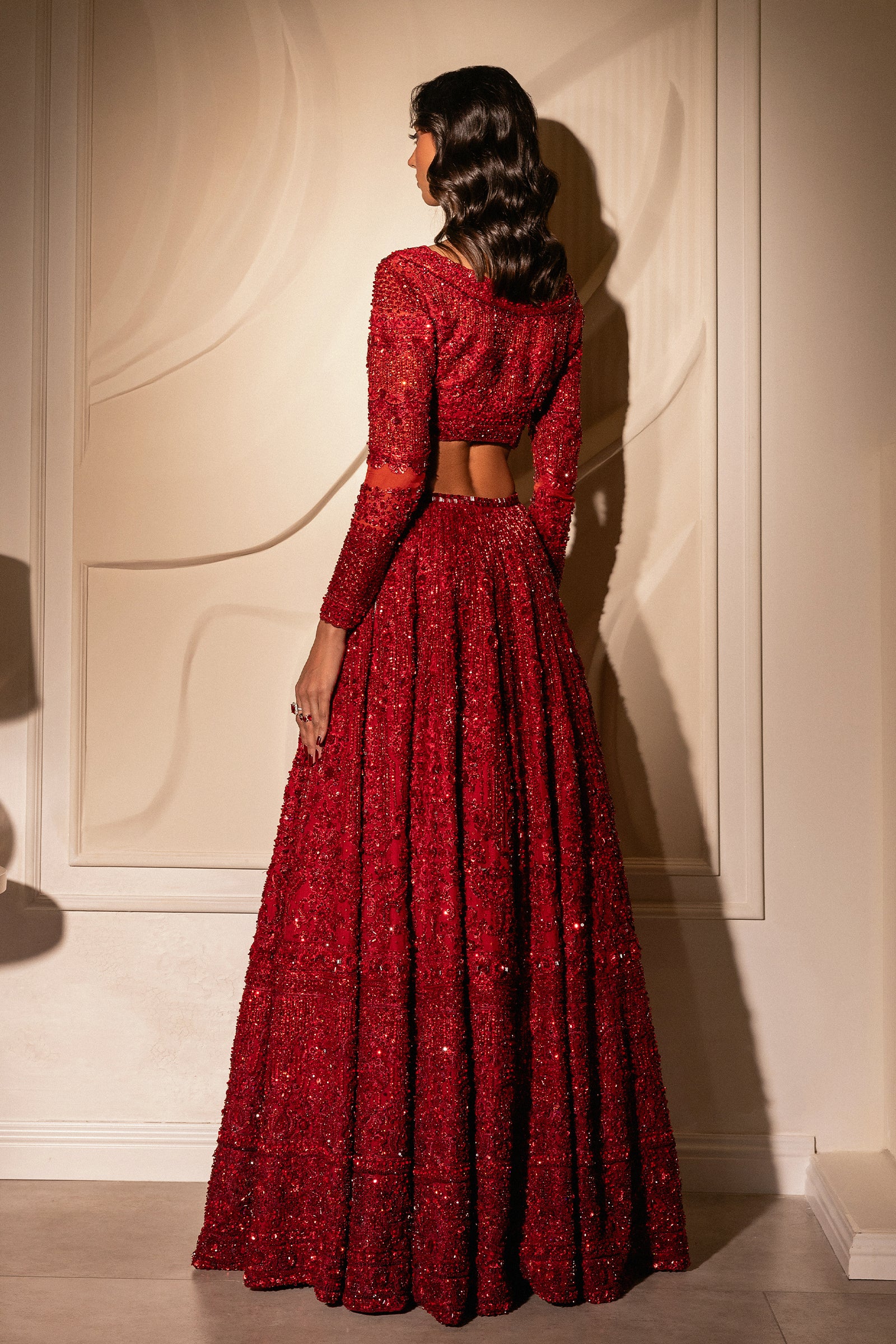 Shop Crimson Bloom Online at Erum Khan