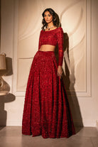 Shop Crimson Bloom Online at Erum Khan