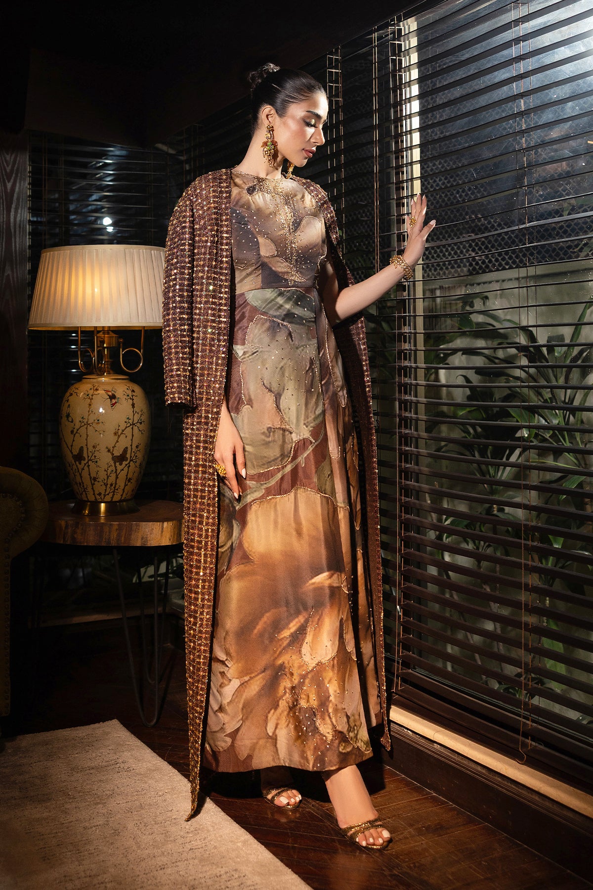 Shop Bronzed Petals Online at Erum Khan