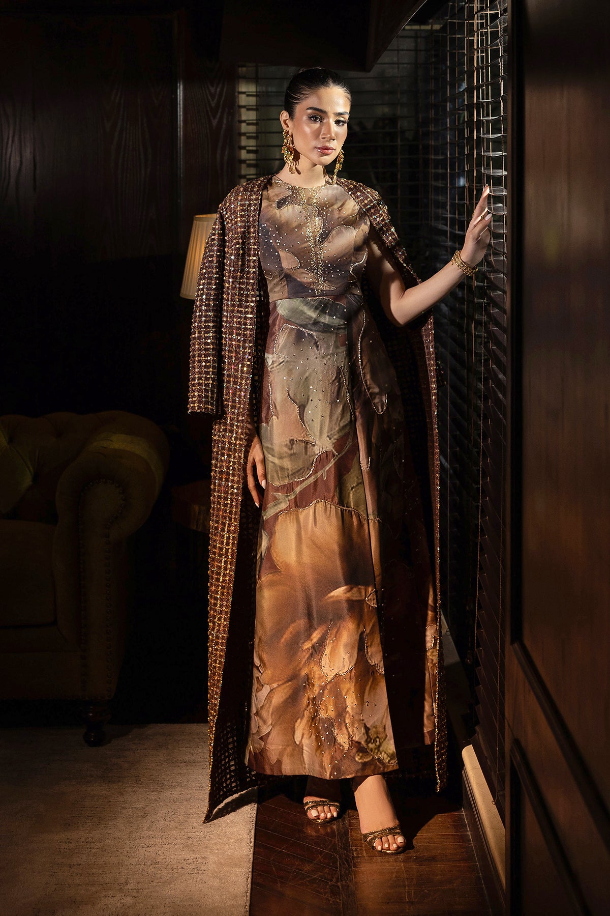 Shop Bronzed Petals Online at Erum Khan