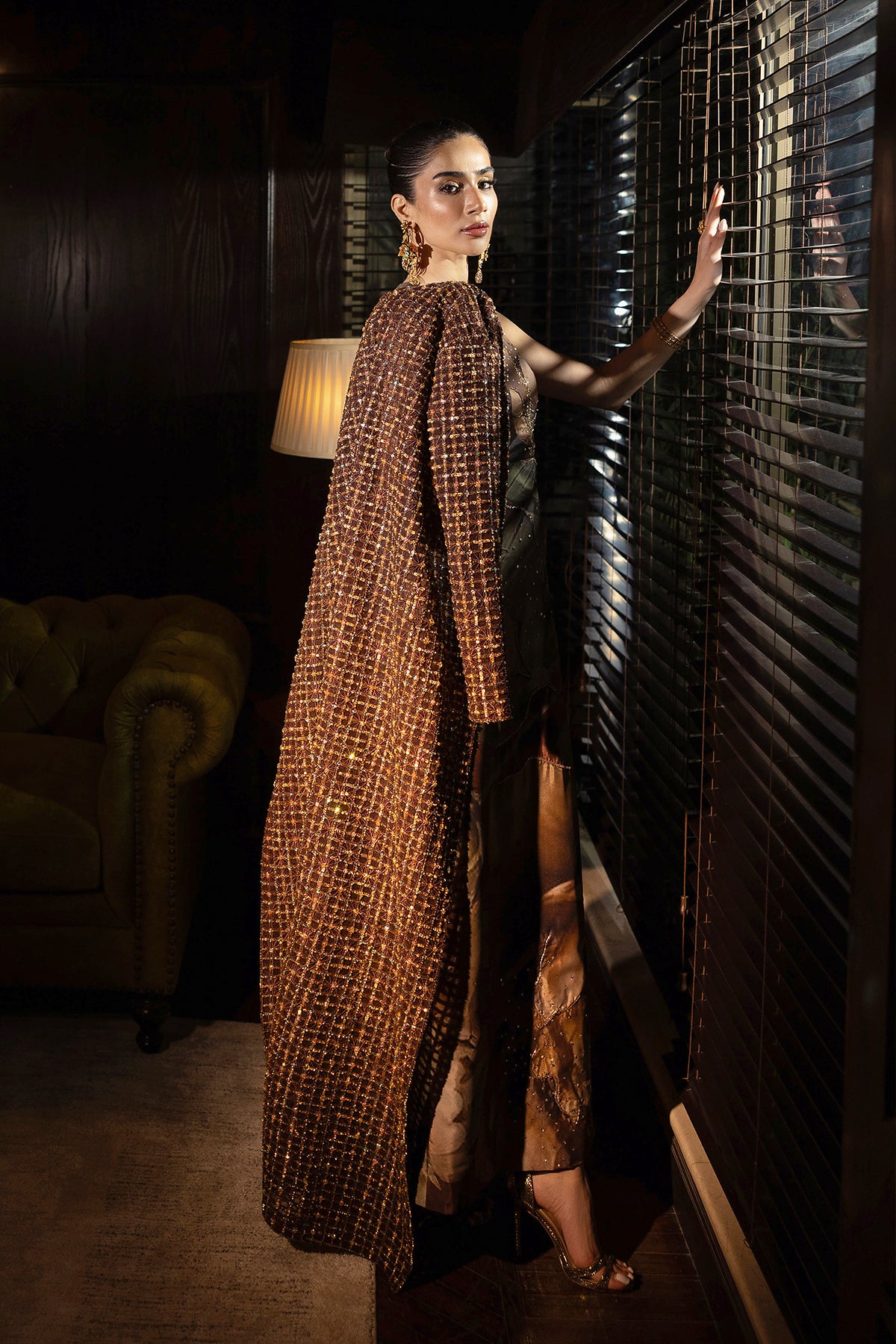 Shop Bronzed Petals Online at Erum Khan