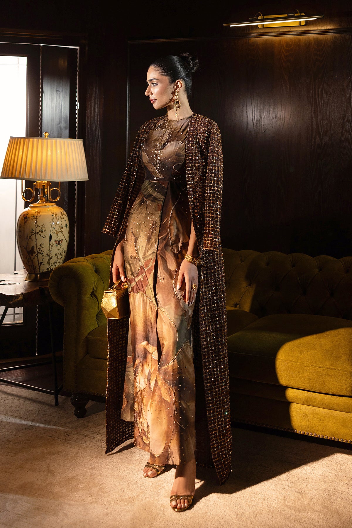 Shop Bronzed Petals Online at Erum Khan