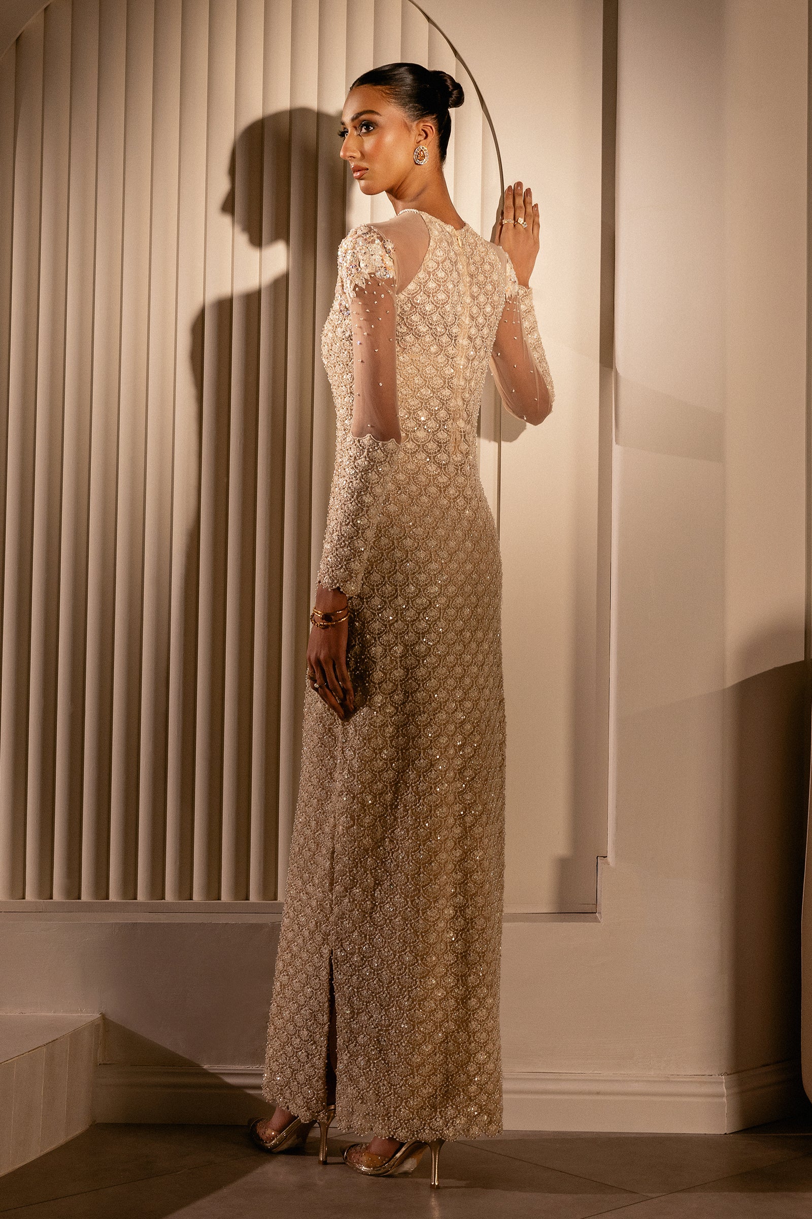 Shop White Orchid Online at Erum Khan