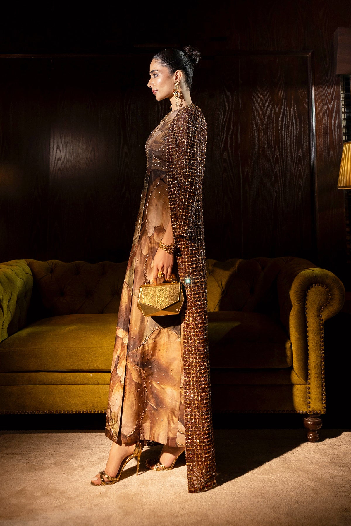 Shop Bronzed Petals Online at Erum Khan