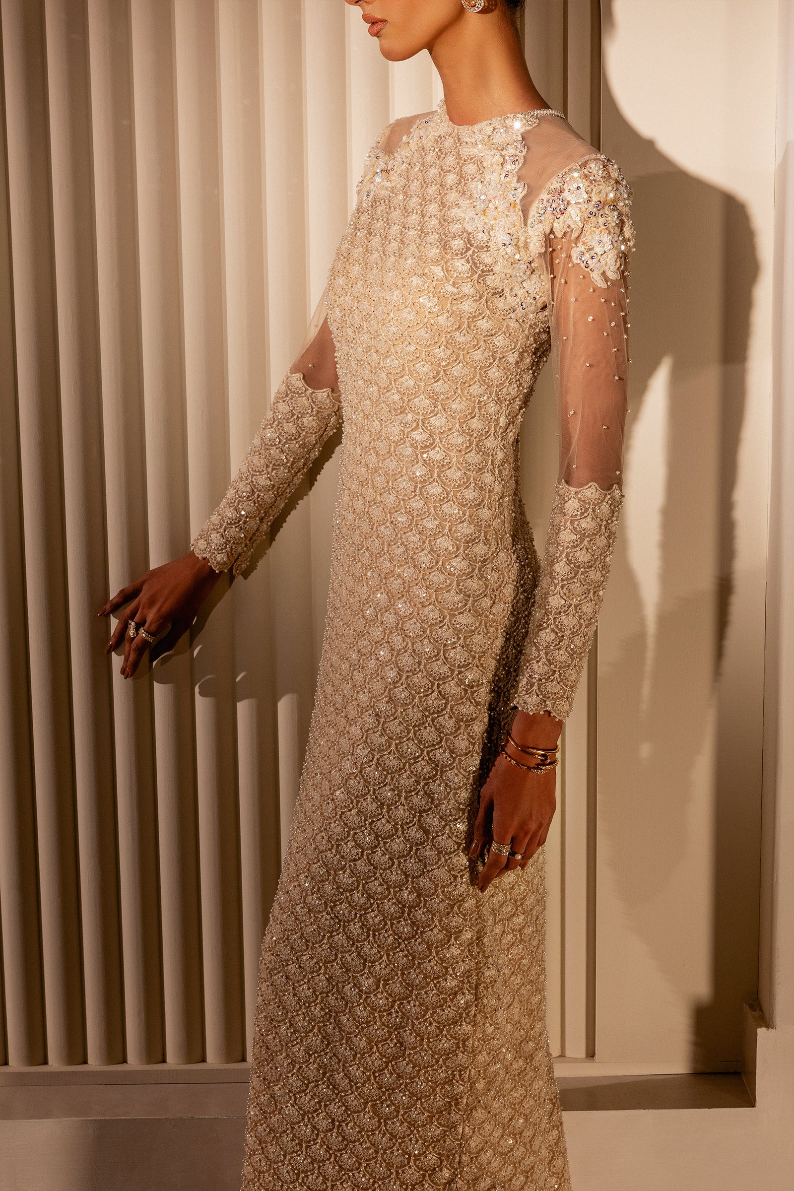 Shop White Orchid Online at Erum Khan