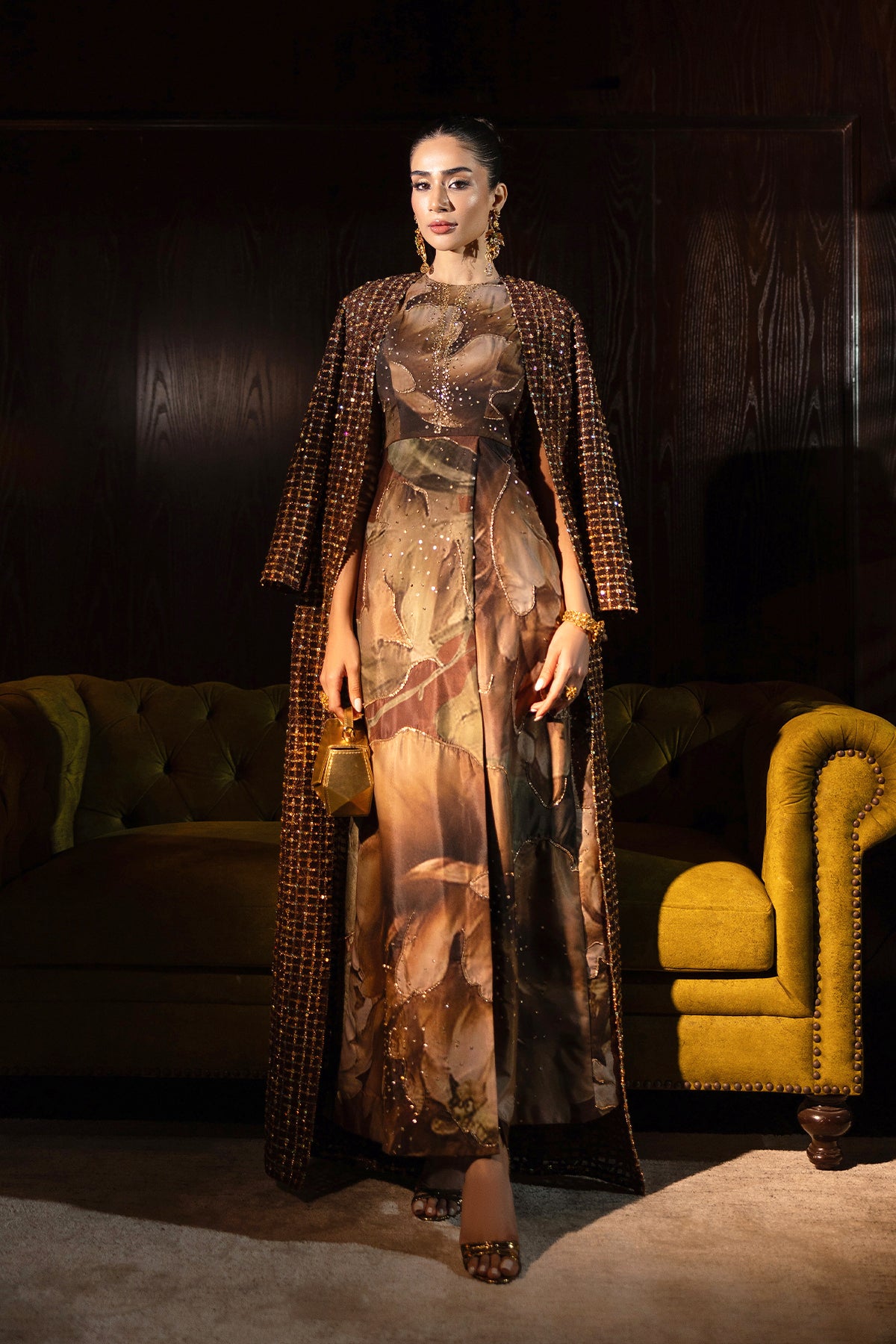 Shop Bronzed Petals Online at Erum Khan