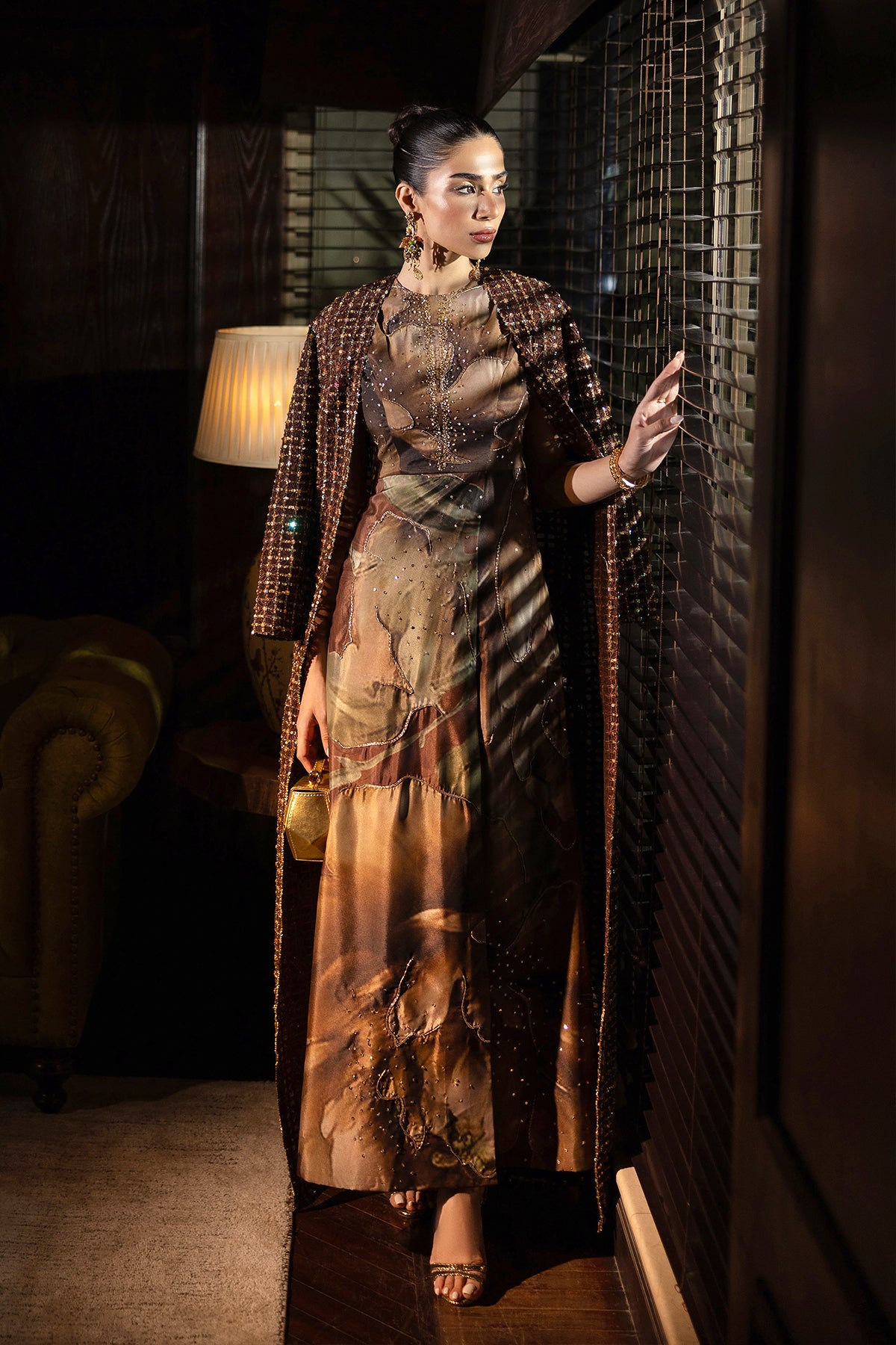 Shop Bronzed Petals Online at Erum Khan