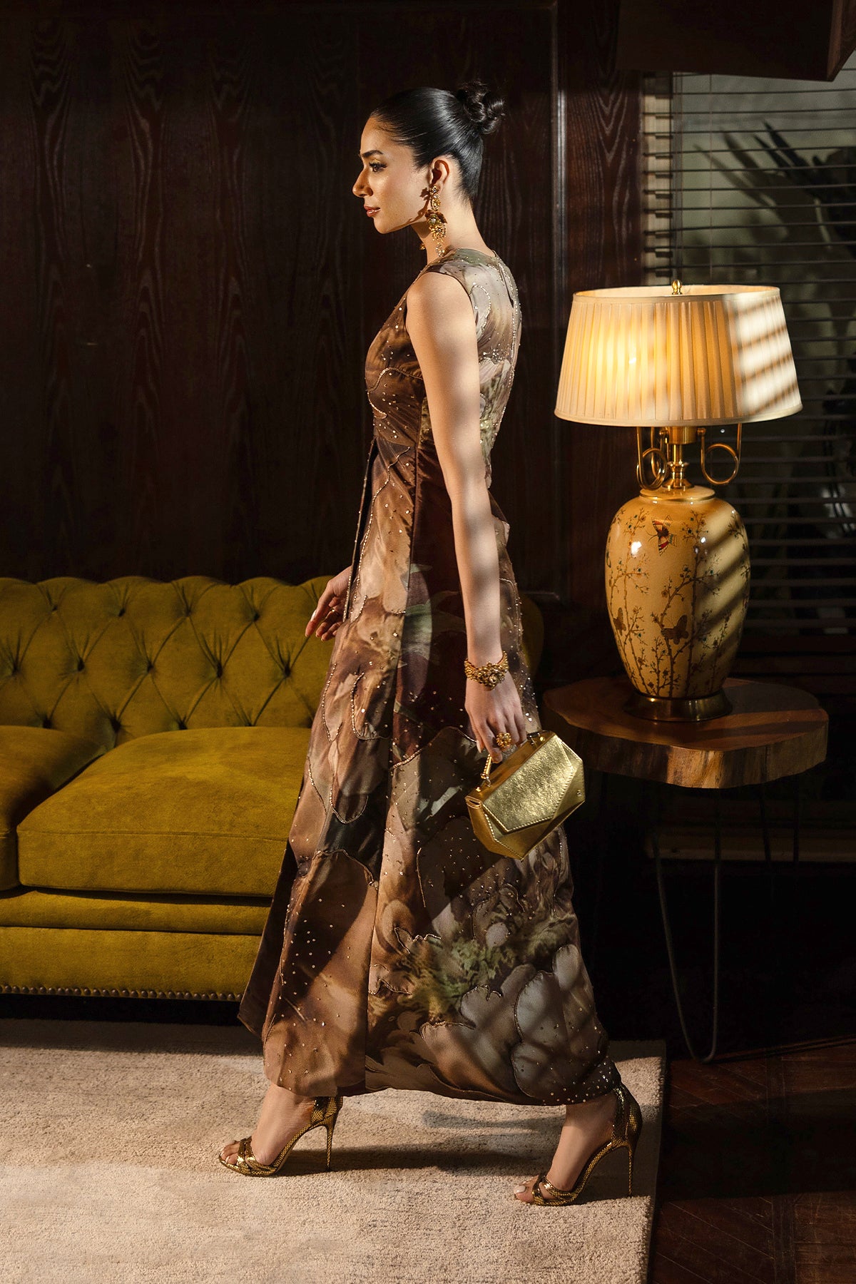 Shop Bronzed Petals Online at Erum Khan