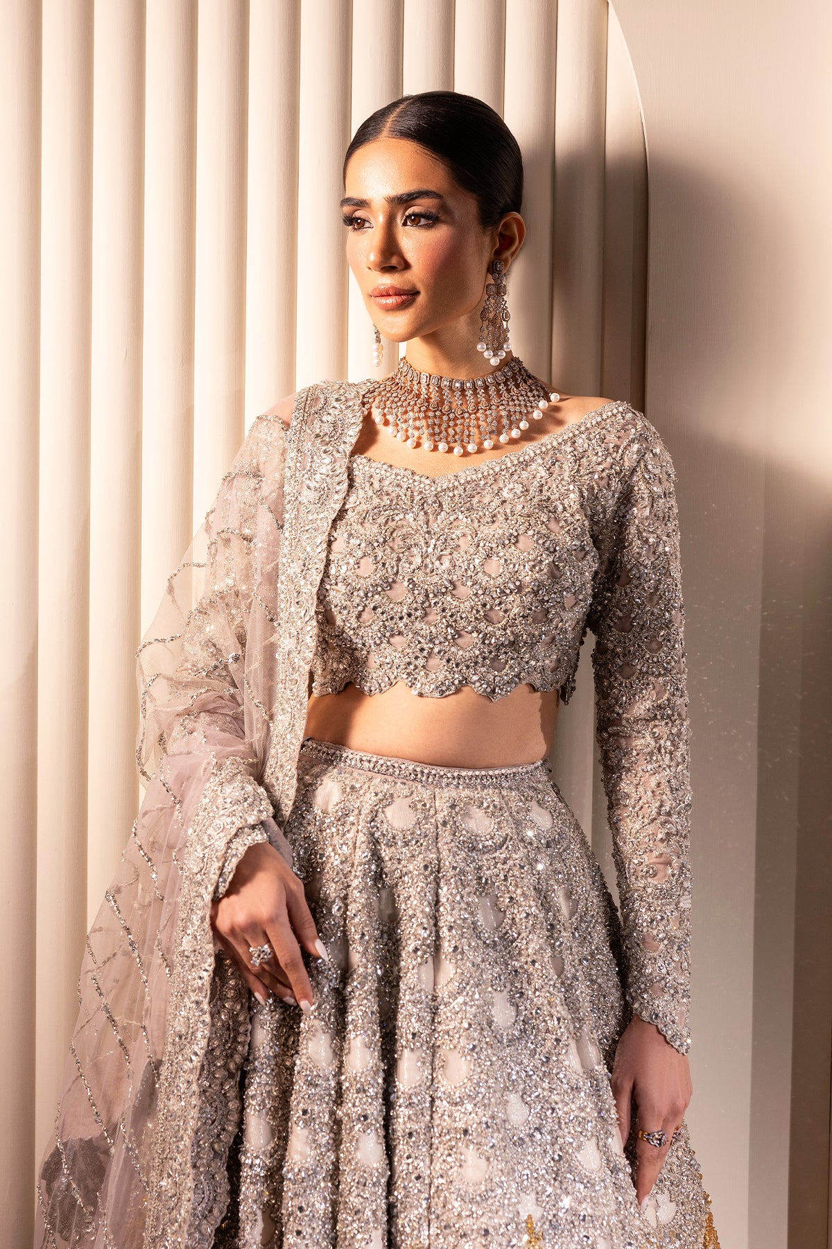 Shop Silver Reign Online at Erum Khan