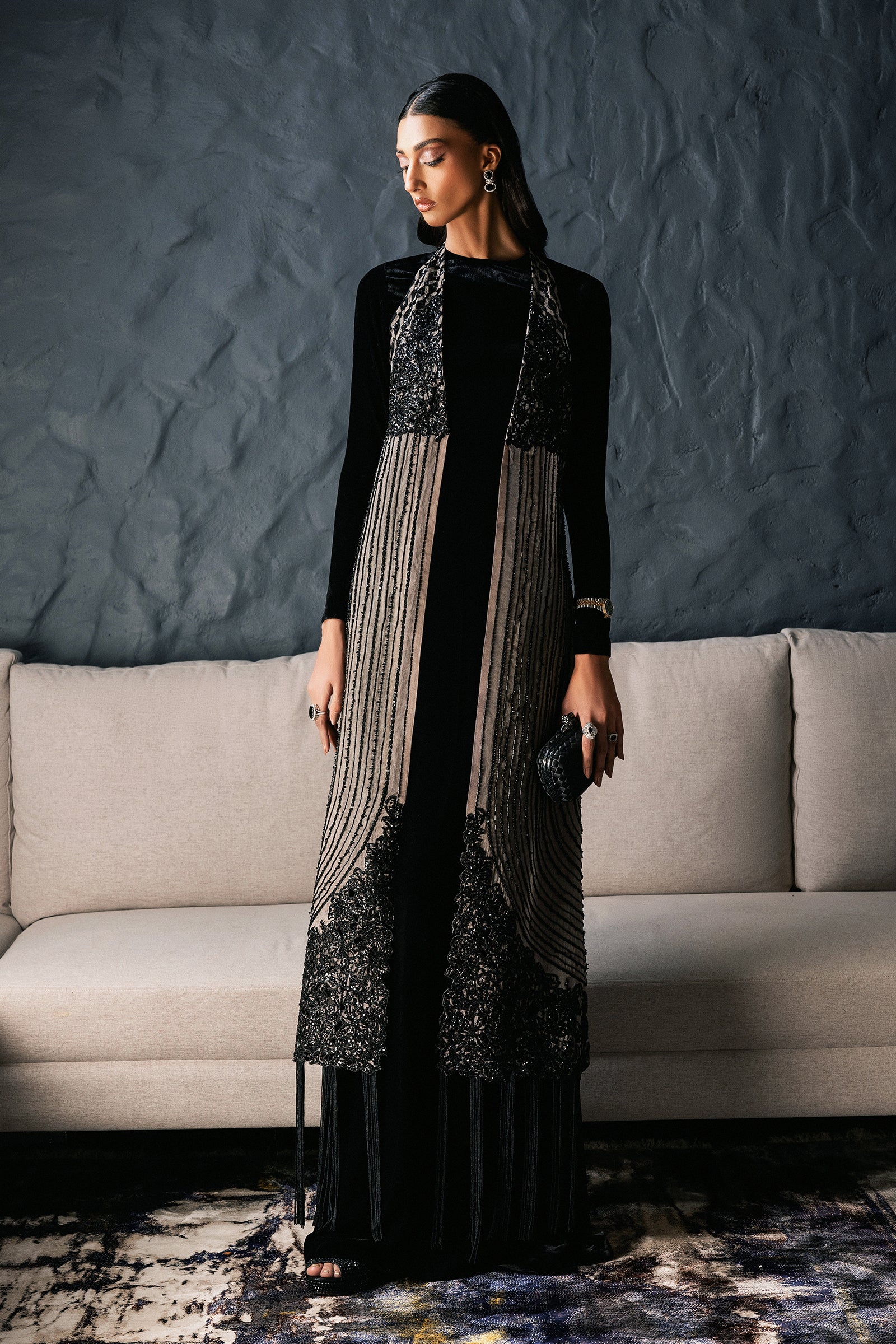 Shop Midnight Velvet Online at Erum Khan