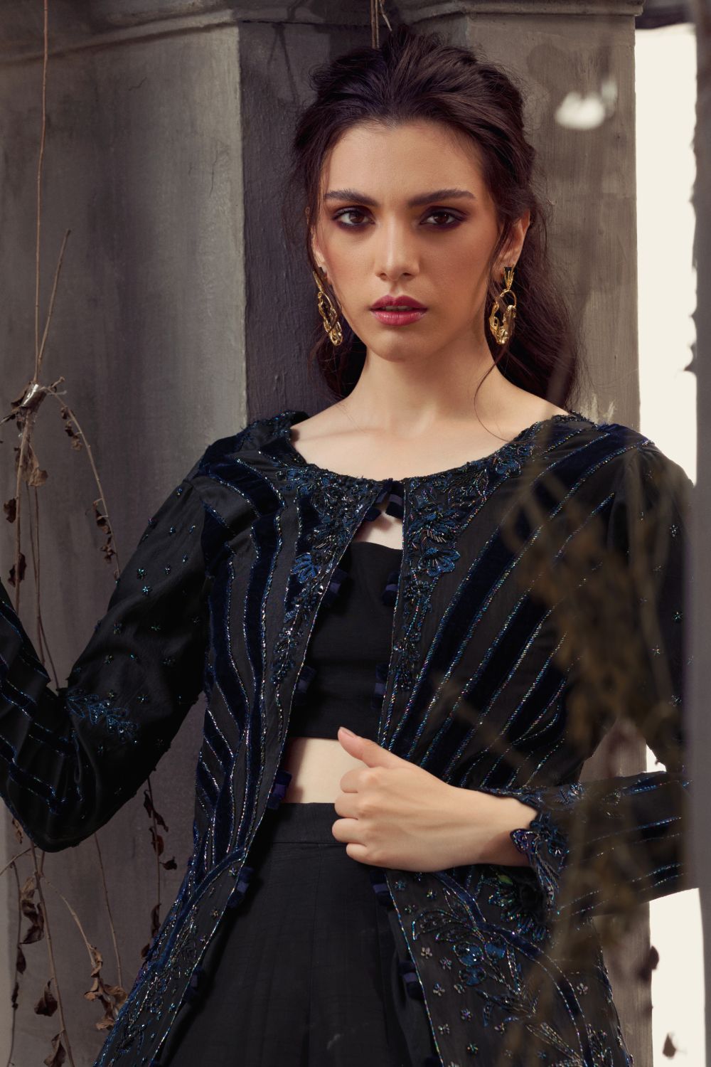 Shop Siyah Online at Erum Khan