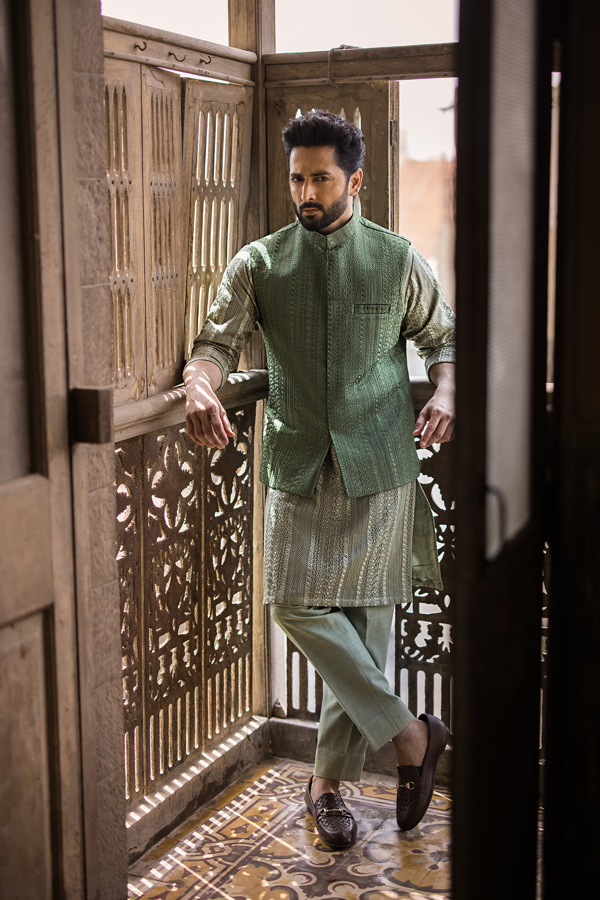 Sardar kurta 2025 pajama with jacket
